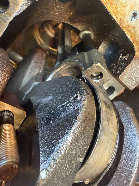 Crankshaft and bearings